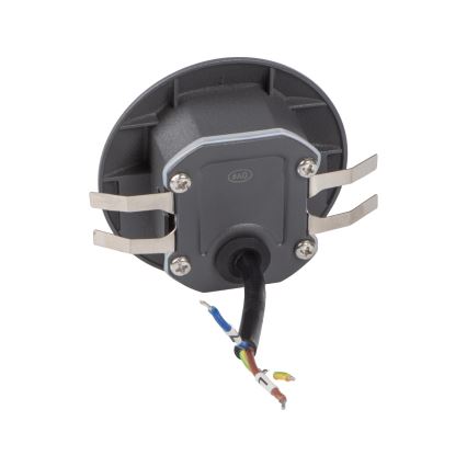 LED-trapparmatur med rörelse- och skymningssensor EXIN LED/2,5W/230V 4000K IP65 antracit rund