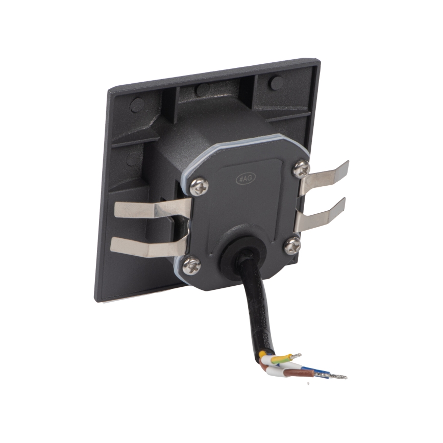 LED-trapparmatur EXIN LED/2,5W/230V 4000K IP65 antracit fyrkantig