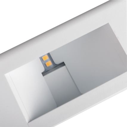 LED utomhusväggarmatur REFAZI LED/6W/230V IP54 vit