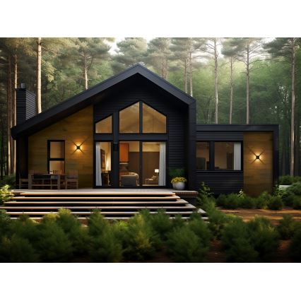 Utomhusväggarmatur REFAZI LED/6W/230V IP54 antracit