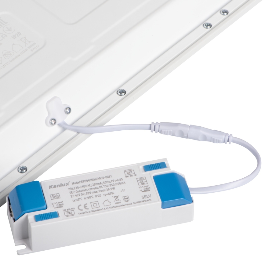 LED infälld takpanel BLINGO UAIO LED/38W/230V 3000/4000/6500K 120x30 cm CRI 90 UGR19