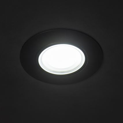 LED infälld downlight FIZU LED/4W/230V 3000/4000/6500K svart