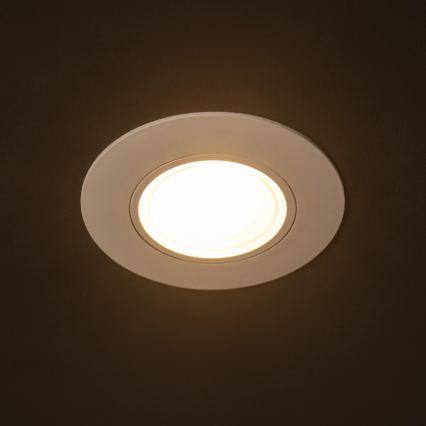 LED inbyggnadsarmatur FIZU LED/4W/230V 3000/4000/6500K vit
