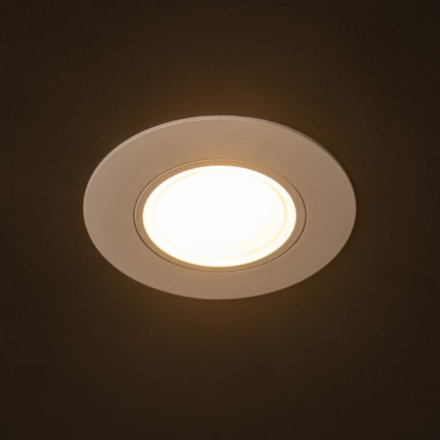 LED inbyggnadsarmatur FIZU LED/4W/230V 3000/4000/6500K vit