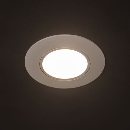 LED inbyggnadsarmatur FIZU LED/4W/230V 3000/4000/6500K vit
