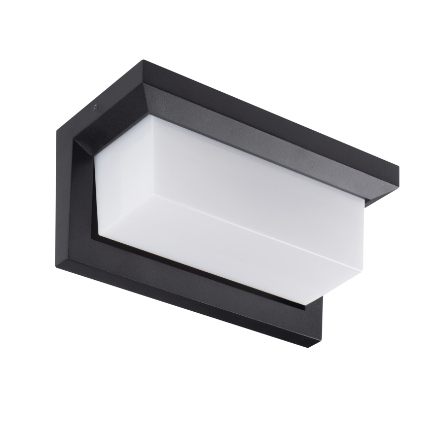 LED-utomhusväggarmatur LERTO LED/12W/230V IP54 svart