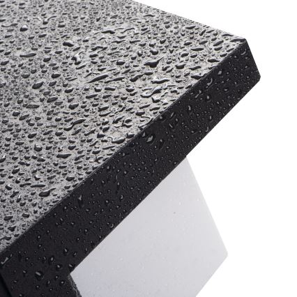 LED-utomhusväggarmatur LERTO LED/12W/230V IP54 svart