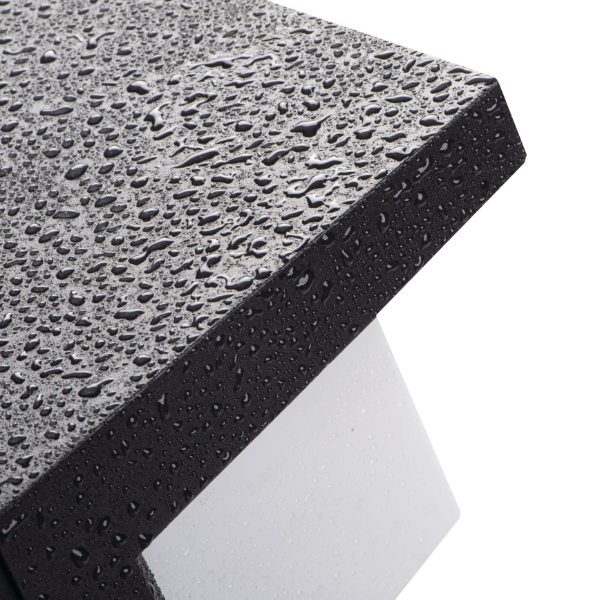 LED-utomhusväggarmatur LERTO LED/12W/230V IP54 svart