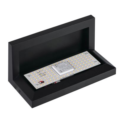 LED-utomhusväggarmatur LERTO LED/12W/230V IP54 svart