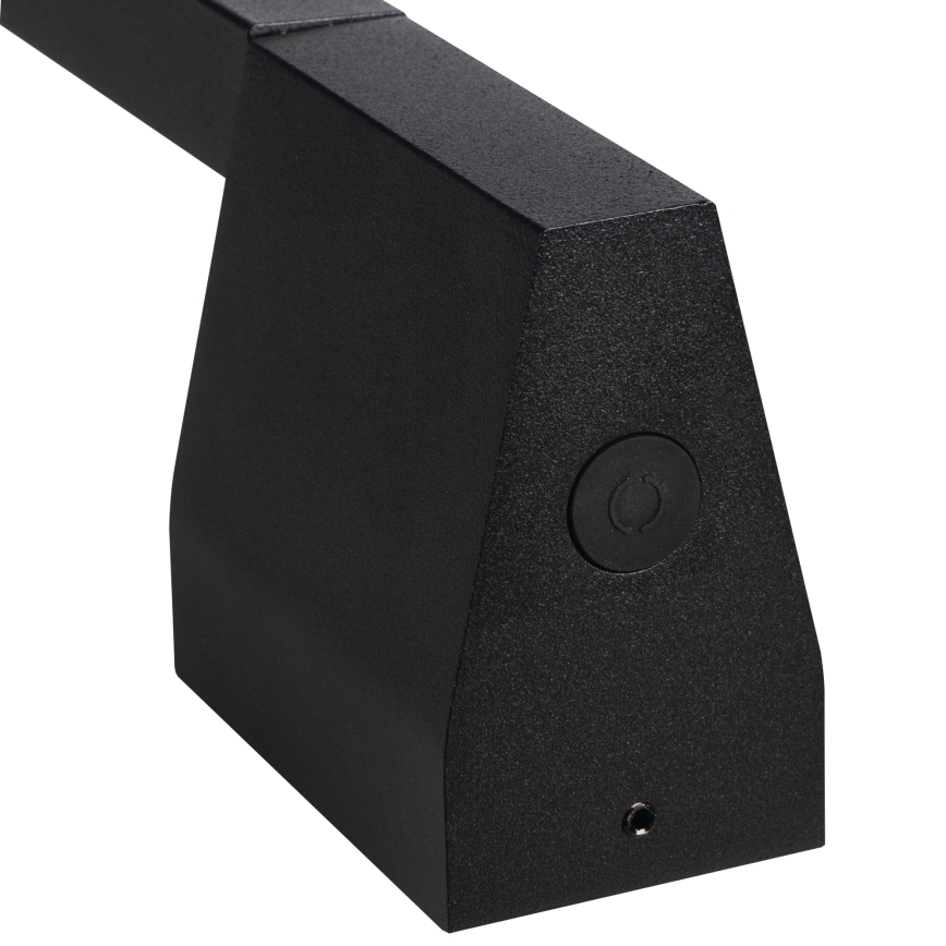 LED utomhusväggarmatur YALTE LED/9W/230V 3000/4000/6500K 61,5 cm IP54 svart