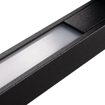 LED utomhusväggarmatur YALTE LED/8,5W/230V 3000/4000/6500K 93 cm IP54 svart