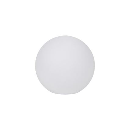 Utomhuslampa STONO 1xE27/15W/230V Ø 20 cm IP65 vit