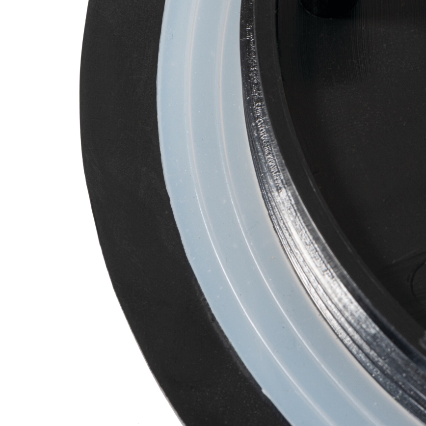 Utomhuslampa STONO 1xE27/15W/230V Ø 20 cm IP65 vit