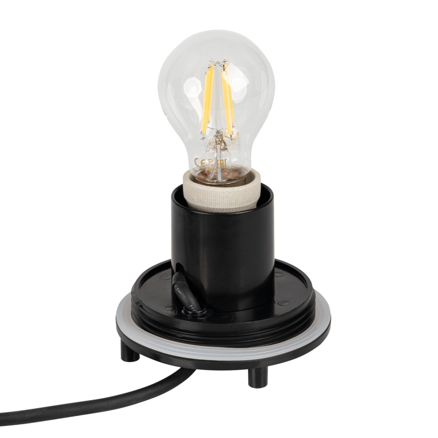 Utomhuslampa STONO 1xE27/20W/230V Ø 30 cm IP65 vit
