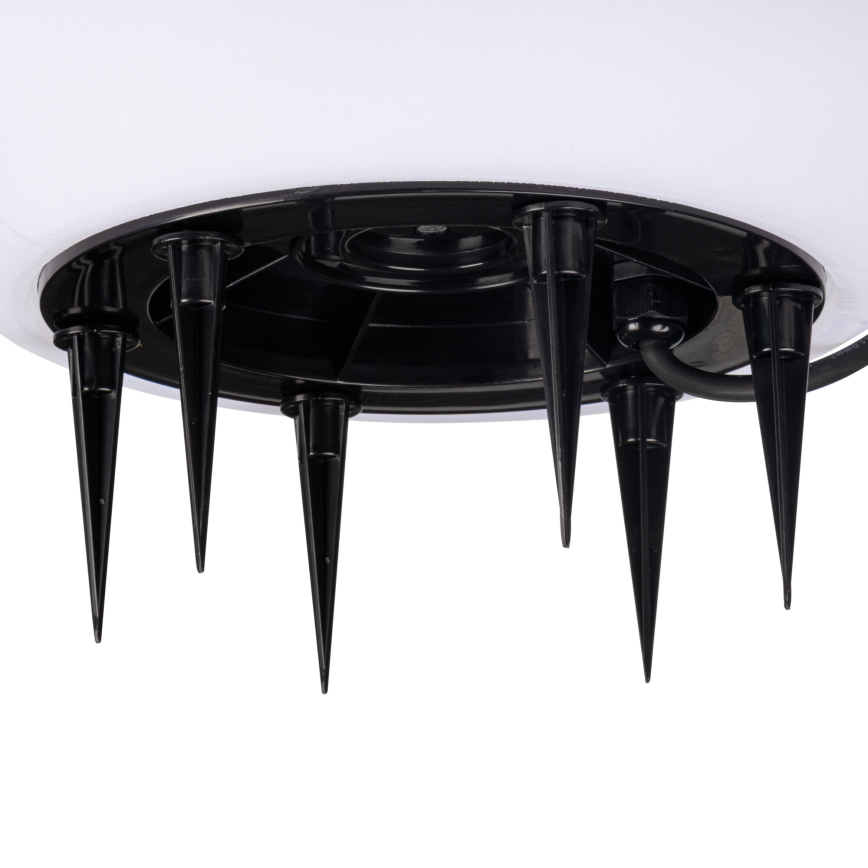 Utomhuslampa STONO 1xE27/20W/230V Ø 50 cm IP65 vit