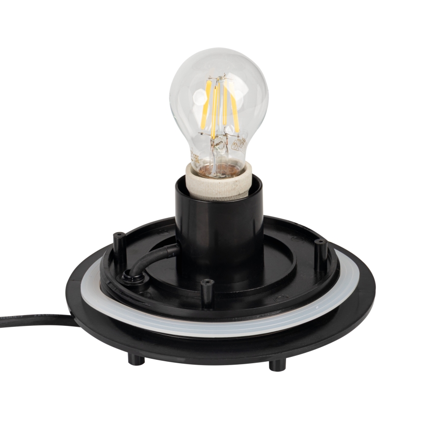 Utomhuslampa STONO 1xE27/20W/230V Ø 50 cm IP65 vit