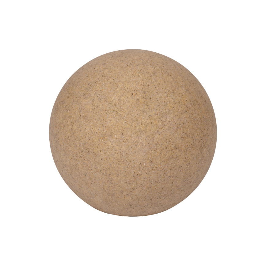 Utomhuslampa STONO 1xE27/20W/230V Ø 40 cm IP65 beige