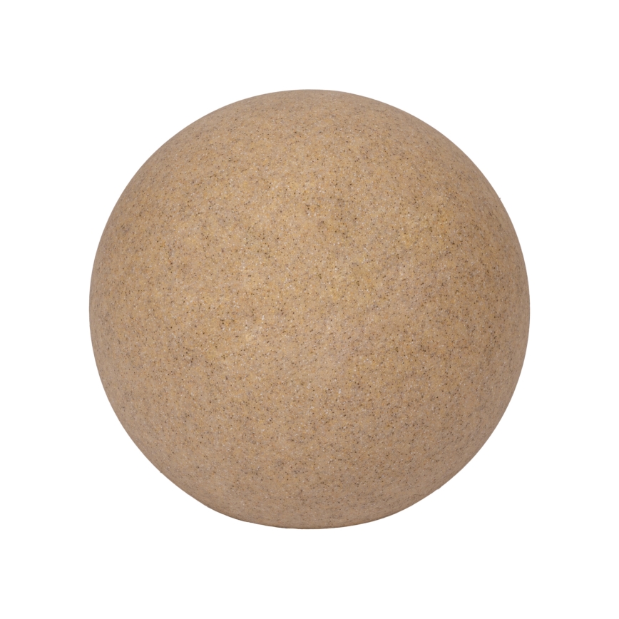 Utomhuslampa STONO 1xE27/20W/230V Ø 50 cm IP65 beige