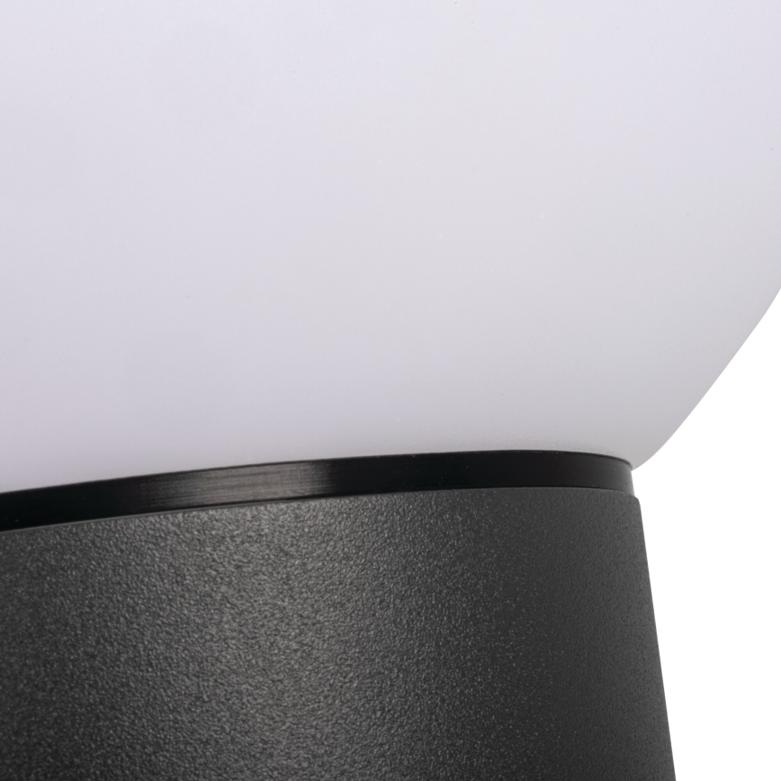 Utomhuslampa med rörelse- och skymningssensor STONO 1xE27/15W/230V 80 cm IP65 antracit