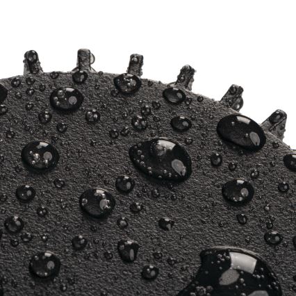 Utomhus väggspot RADILO 1xGU10/11W/230V IP44 svart