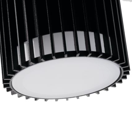 Utomhus väggspot med rörelse- och skymningssensor RADILO 2xGU10/11W/230V IP44 svart