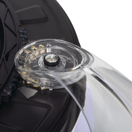 LED dimbar taklampa med fläkt PLAVE LED/36W/230V 3000-6500K silver/vit + fjärrkontroll
