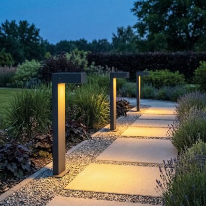 Utomhuslampa LEGINO 1xGX53/11W/230V 50 cm IP65 antracit