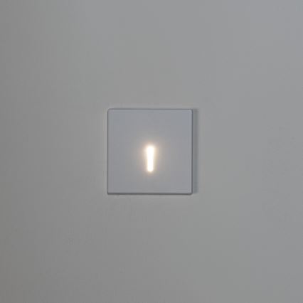 LED trapparmatur MAGNIK LED/1,7W/230V 2700/3300/3900/4600/5700K vit fyrkantig