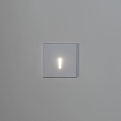 LED trapparmatur MAGNIK LED/1,7W/230V 2700/3300/3900/4600/5700K vit fyrkantig