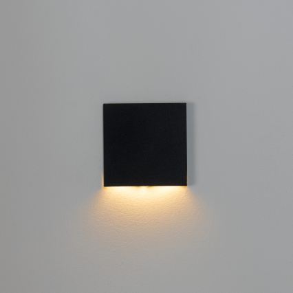 LED trapparmatur MAGNIK LED/1,7W/230V 2700/3300/3900/4600/5700K svart fyrkantig