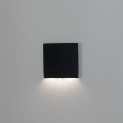 LED trapparmatur MAGNIK LED/1,7W/230V 2700/3300/3900/4600/5700K svart fyrkantig