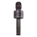 Karaokemikrofon 6 W / 5 V, 1500 mAh, Bluetooth, svart