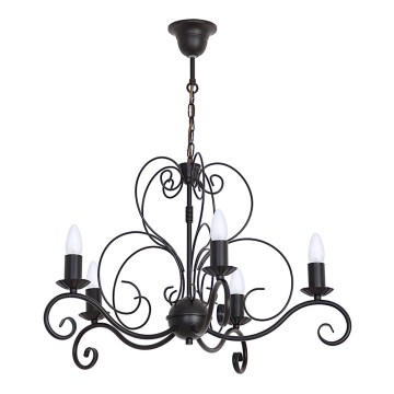 Kedjelampa MAURO 5xE14/60W/230V