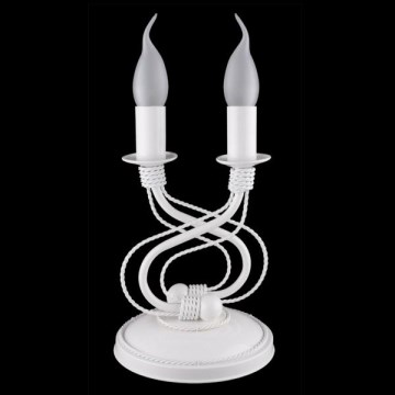 Kemar P/B/S/W - Bordslampa PRETO 2xE14/60W/230V