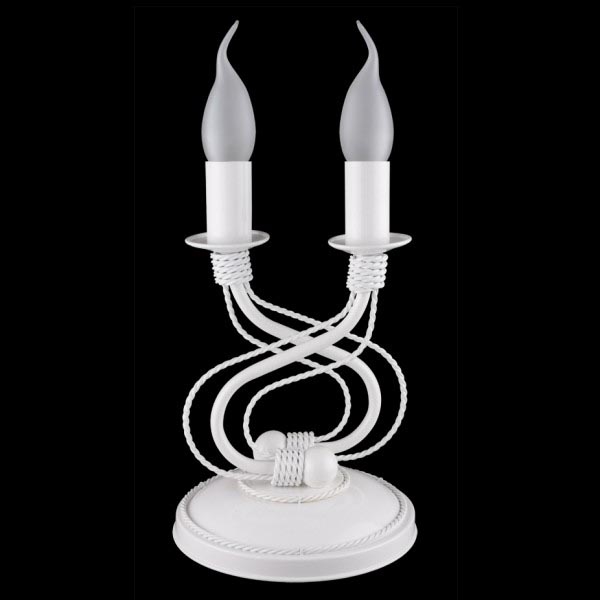 Kemar P/B/S/W - Bordslampa PRETO 2xE14/60W/230V