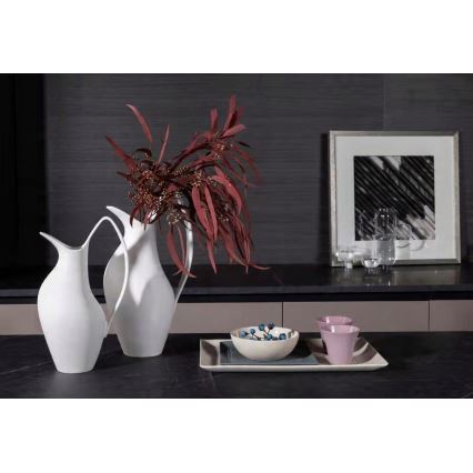 Keramikvas 33x17x19 cm vit