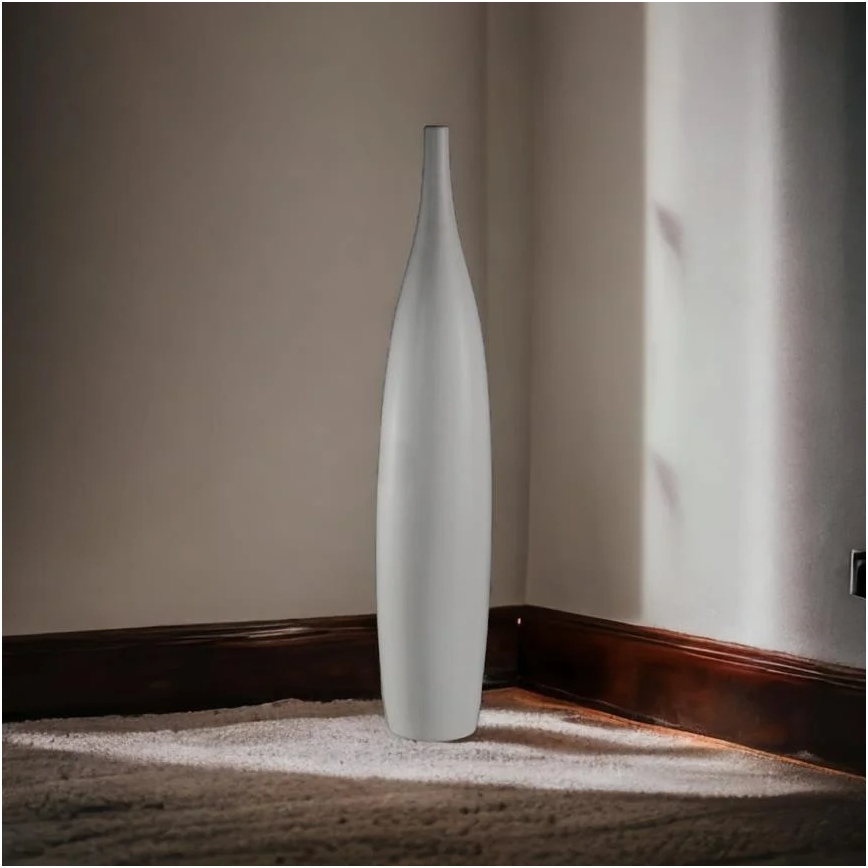 Keramisk vas, 70 cm, vit
