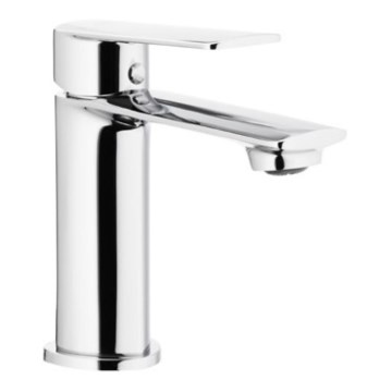 KFA Armatura 4422-815-00 - Kran till handfat + avlopp med bräddavlopp AGAT 15,2 cm skinande krom