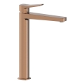 KFA Armatura 4522-712-34 - Tvättställsblandare + bottenventil MALAGA 30,3 cm roséguld