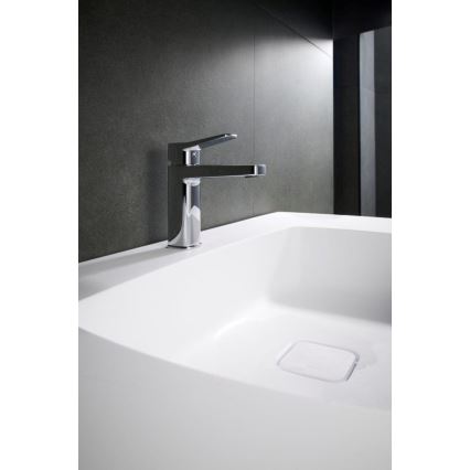 KFA Armatura 4522-815-00 - Tvättställsblandare med bottenventil MALAGA, 15,9 cm, polerad krom
