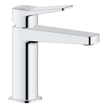 KFA Armatura 4522-815-00 - Tvättställsblandare med bottenventil MALAGA, 15,9 cm, polerad krom