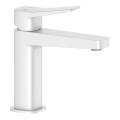 KFA Armatura 4522-815-44 - Tvättställsblandare + bottenventil MALAGA 15,9 cm vit