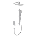 KFA Armatura 4529-301-00 - Duschset med infälld blandare MALAGA, blank krom
