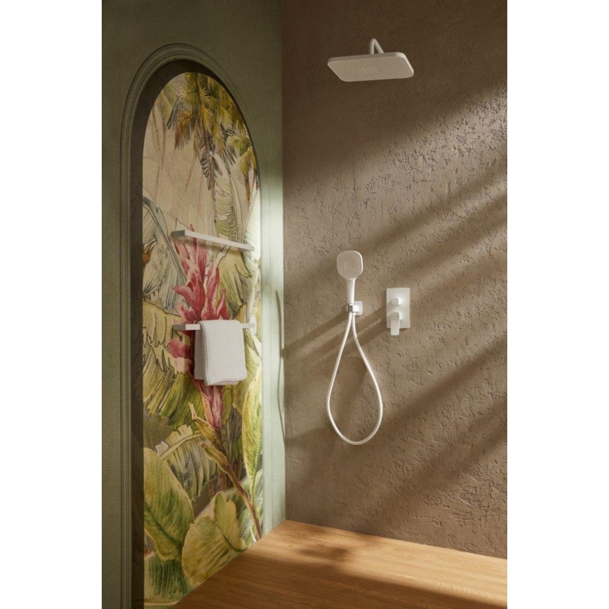 KFA Armatura 4529-501-44 - Duschset med infälld blandare MALAGA vit