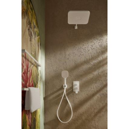 KFA Armatura 4529-501-44 - Duschset med infälld blandare MALAGA vit