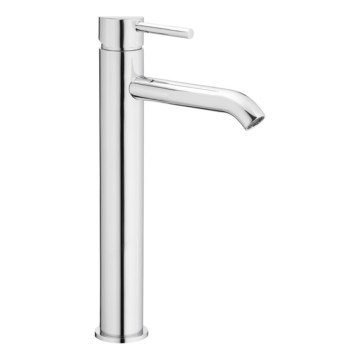 KFA Armatura 5032-612-00 - Kran till handfat + avlopp med bräddavlopp MOZA 33 cm skinande krom