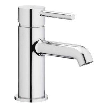 KFA Armatura 5032-815-00 - Kran till handfat + avlopp med bräddavlopp MOZA 15,2 cm skinande krom