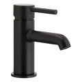 KFA Armatura 5032-815-81 - Kran till handfat + avlopp med bräddavlopp MOZA 15,2 cm matt svart