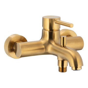 KFA Armatura 5034-010-31 - Badkarsblandare MOZA borstad guld