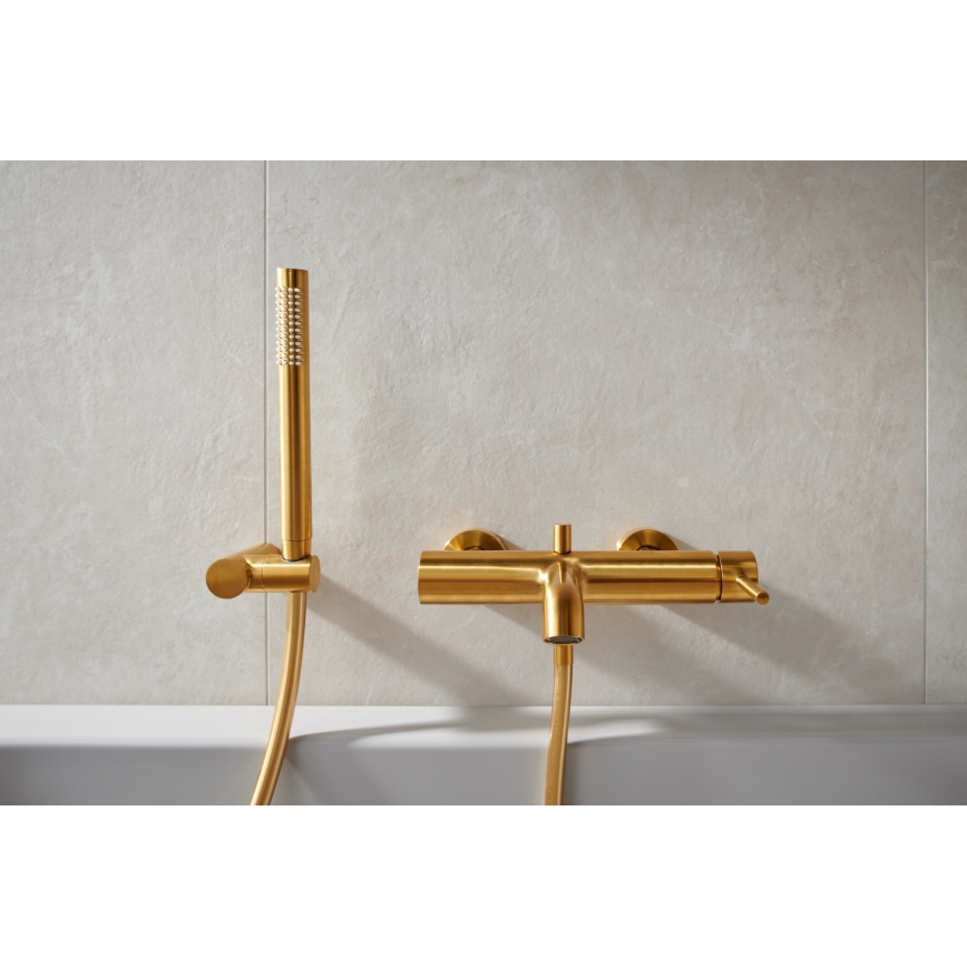 KFA Armatura 5034-520-31 - Badkarsset med kran MOZA mark guld